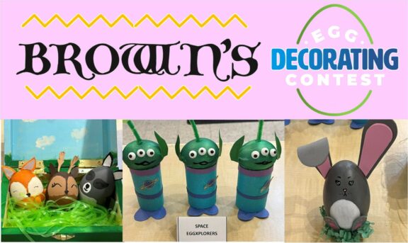 Brown's Easter Egg Decorating Contest