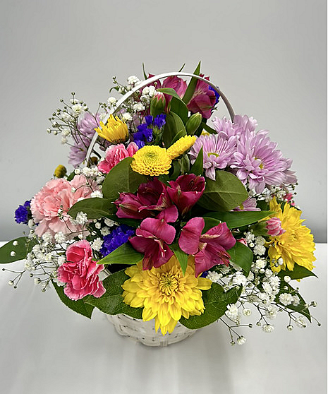 Floral Easter Basket Design Class