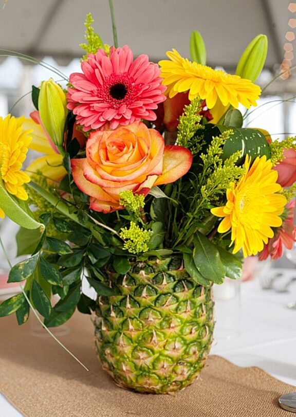 Pineapple Floral Centerpiece Class